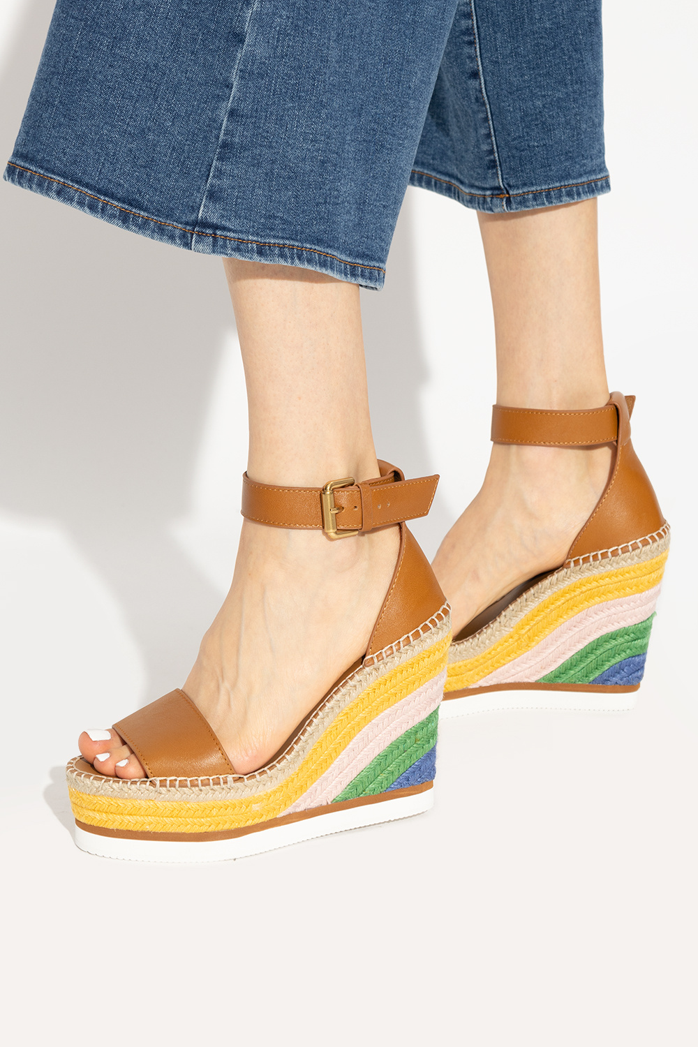 Chloe glyn hot sale wedge espadrilles